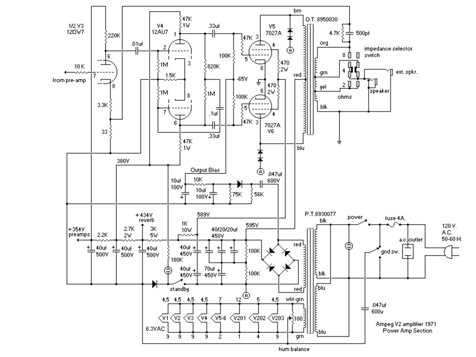 Ampeg v2pwr jp schematic