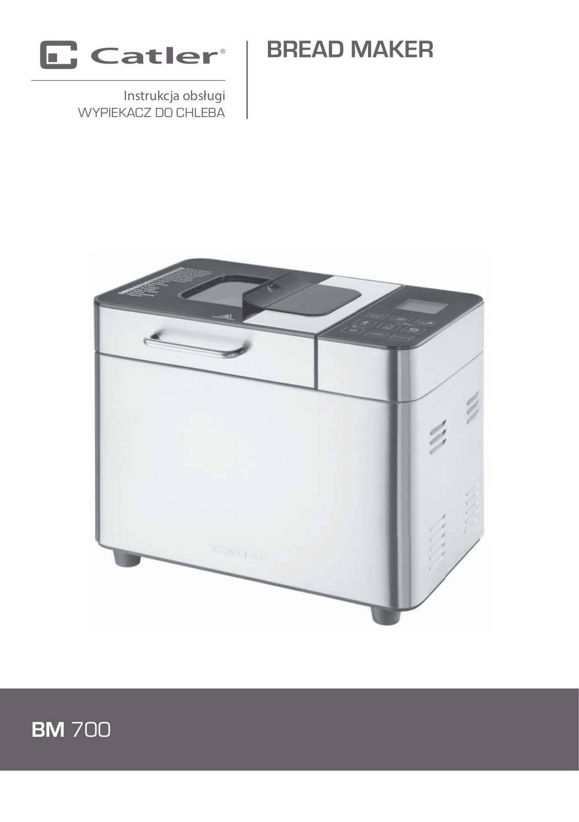CATLER BM 700 User guide - ManualMachine.com