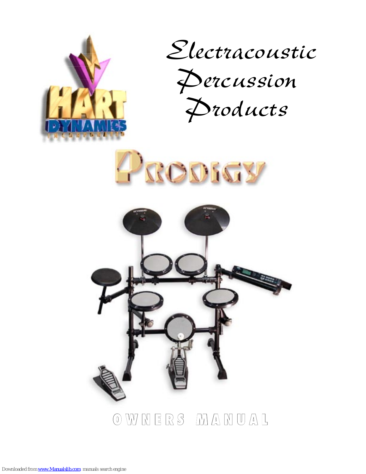 Hart Dynamics Prodigy Owner's Manual