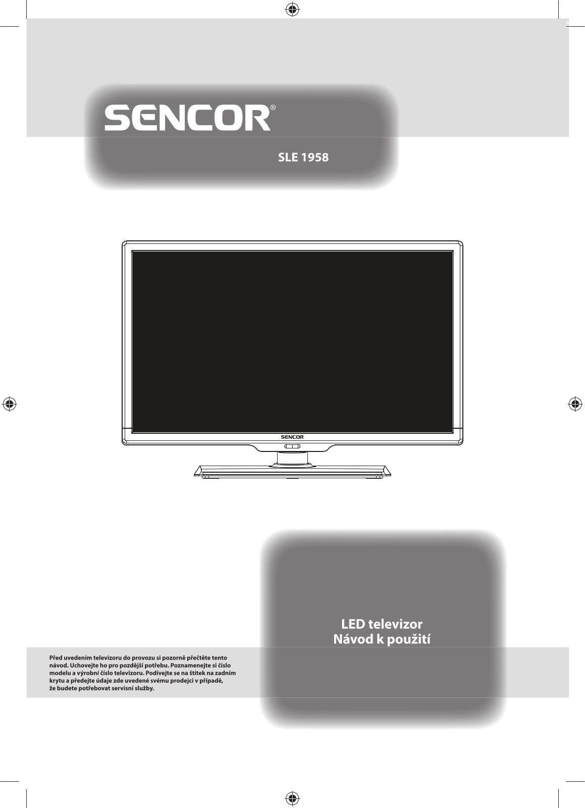 Sencor SLE 1958 User Manual - ManualMachine.com