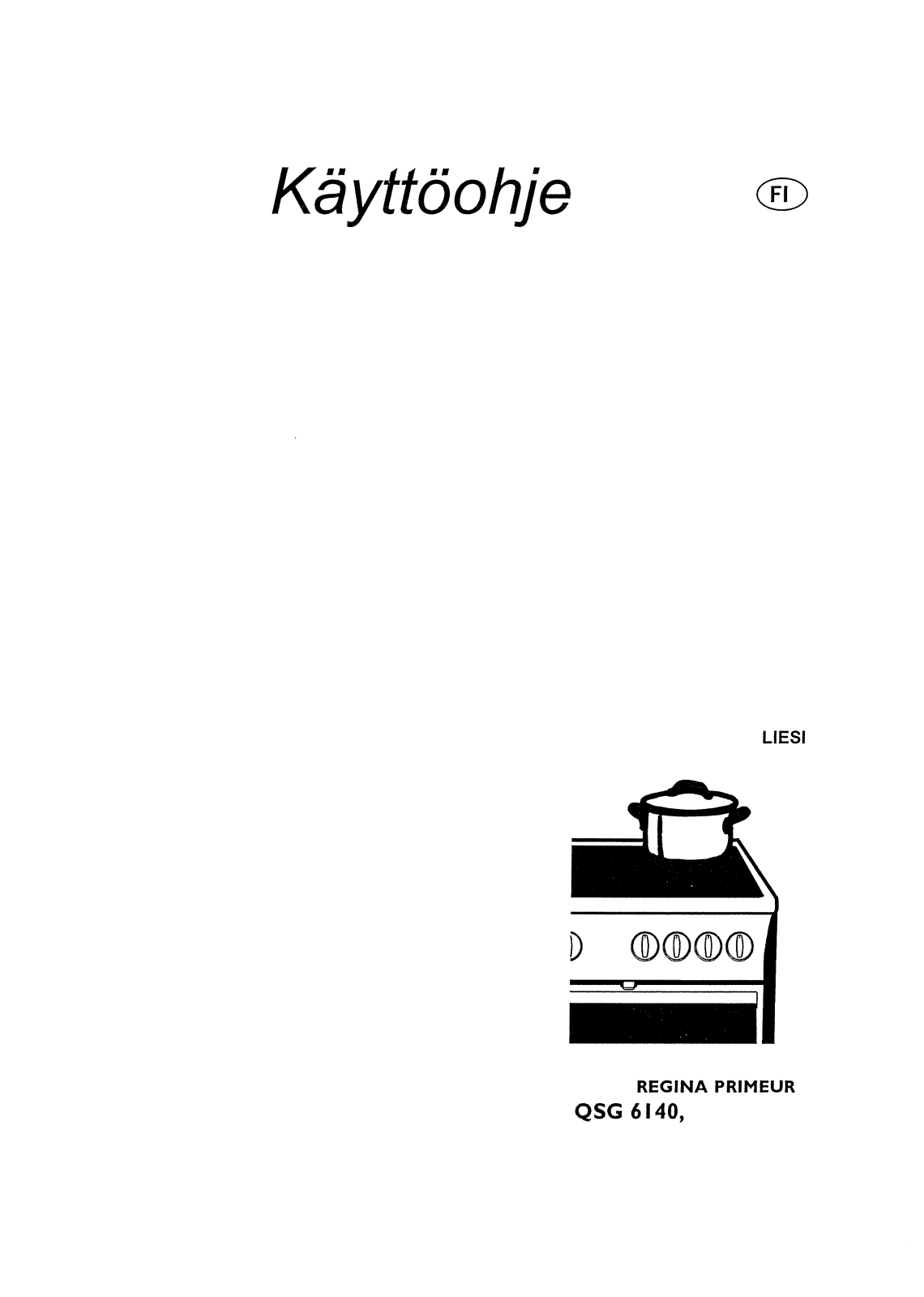 Husqvarna QSG6140W User Manual