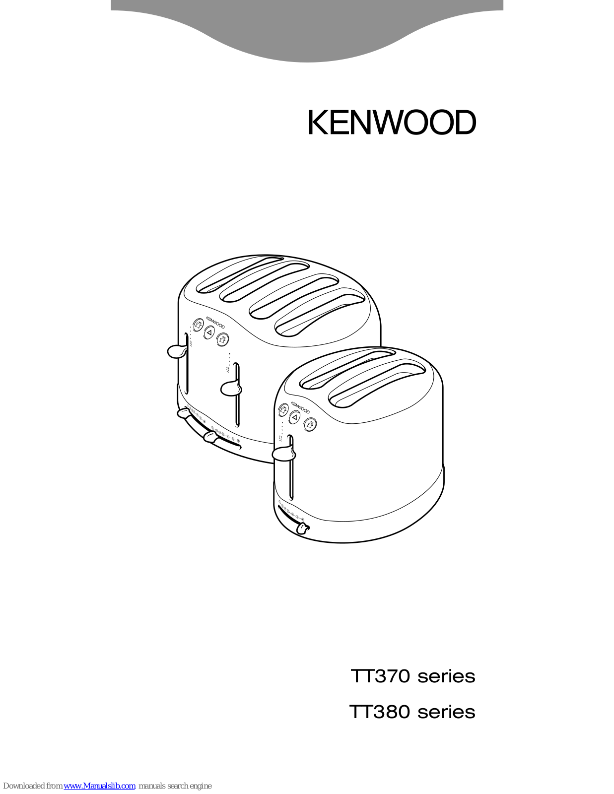 KENWOOD TT375, TT377 User Manual