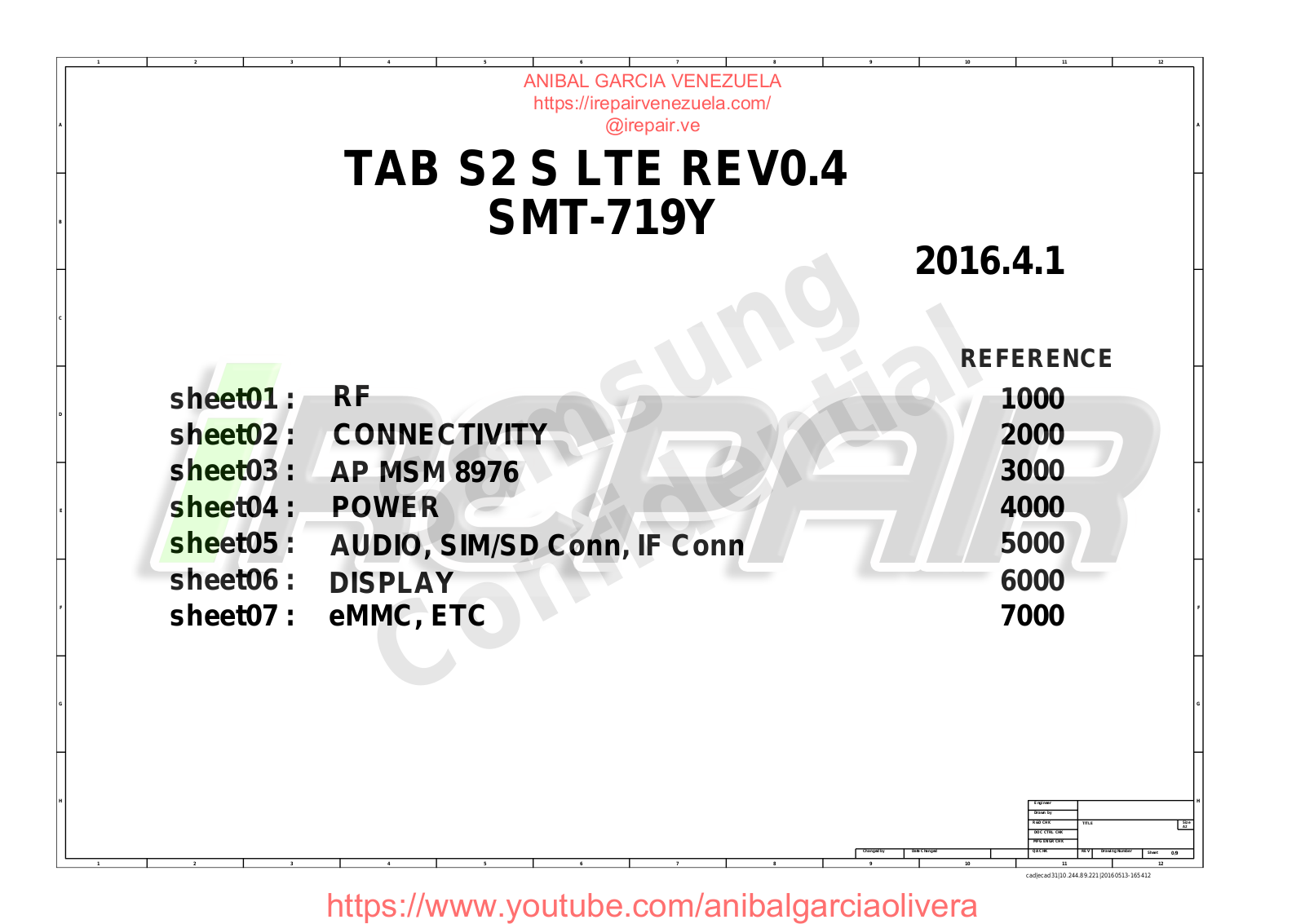 SAMSUNG SM-T719 Service and repair manual