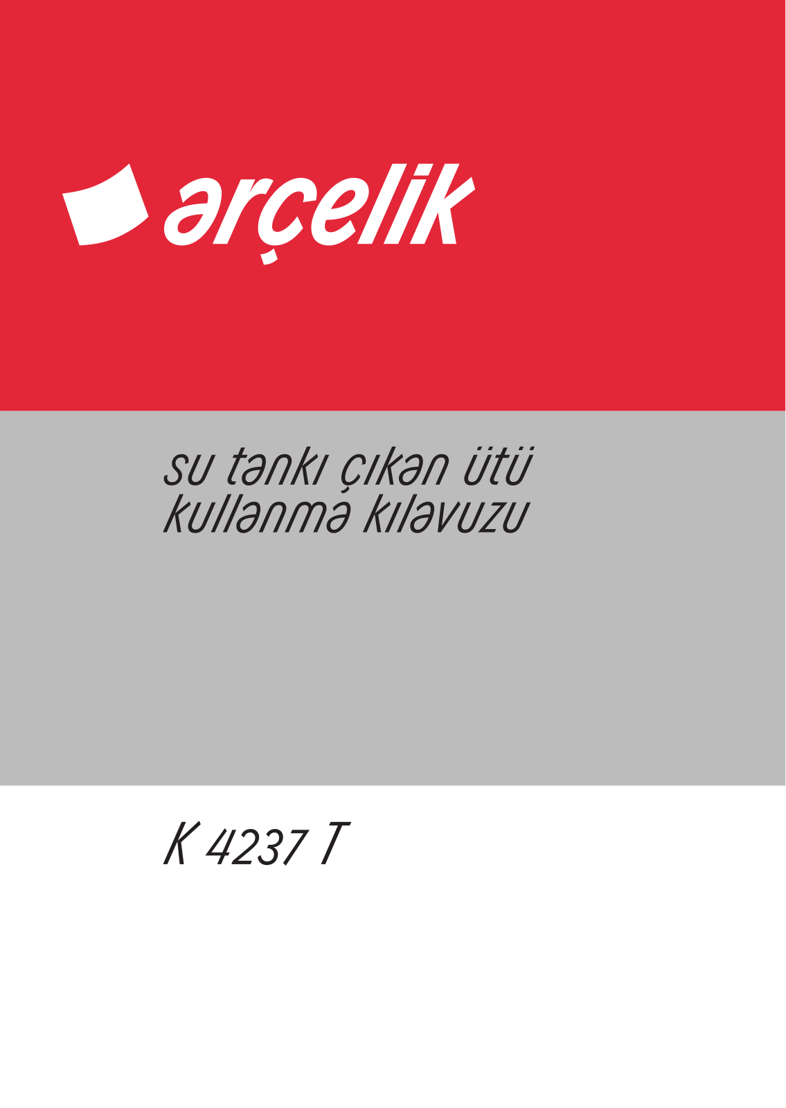 Beko K-4237 T User Manual