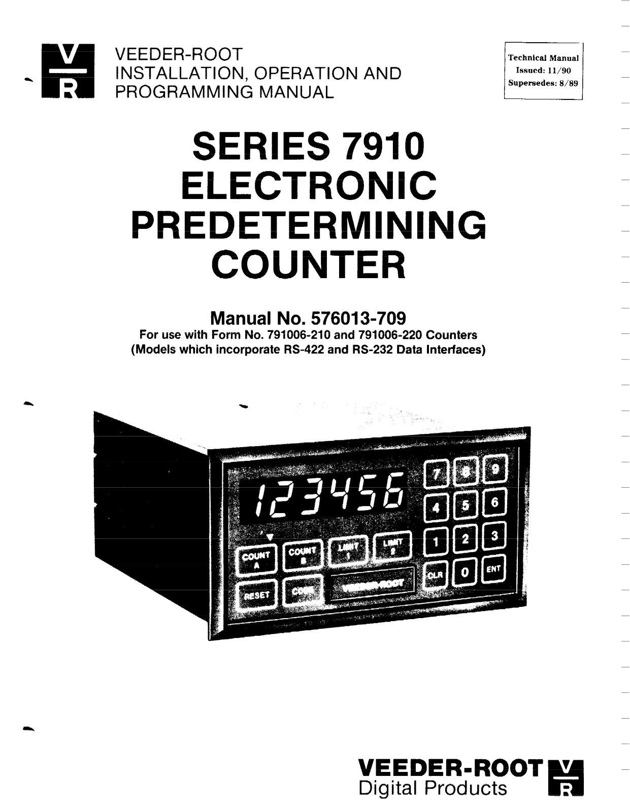 Veeder Root 7910 Series Technical Manual