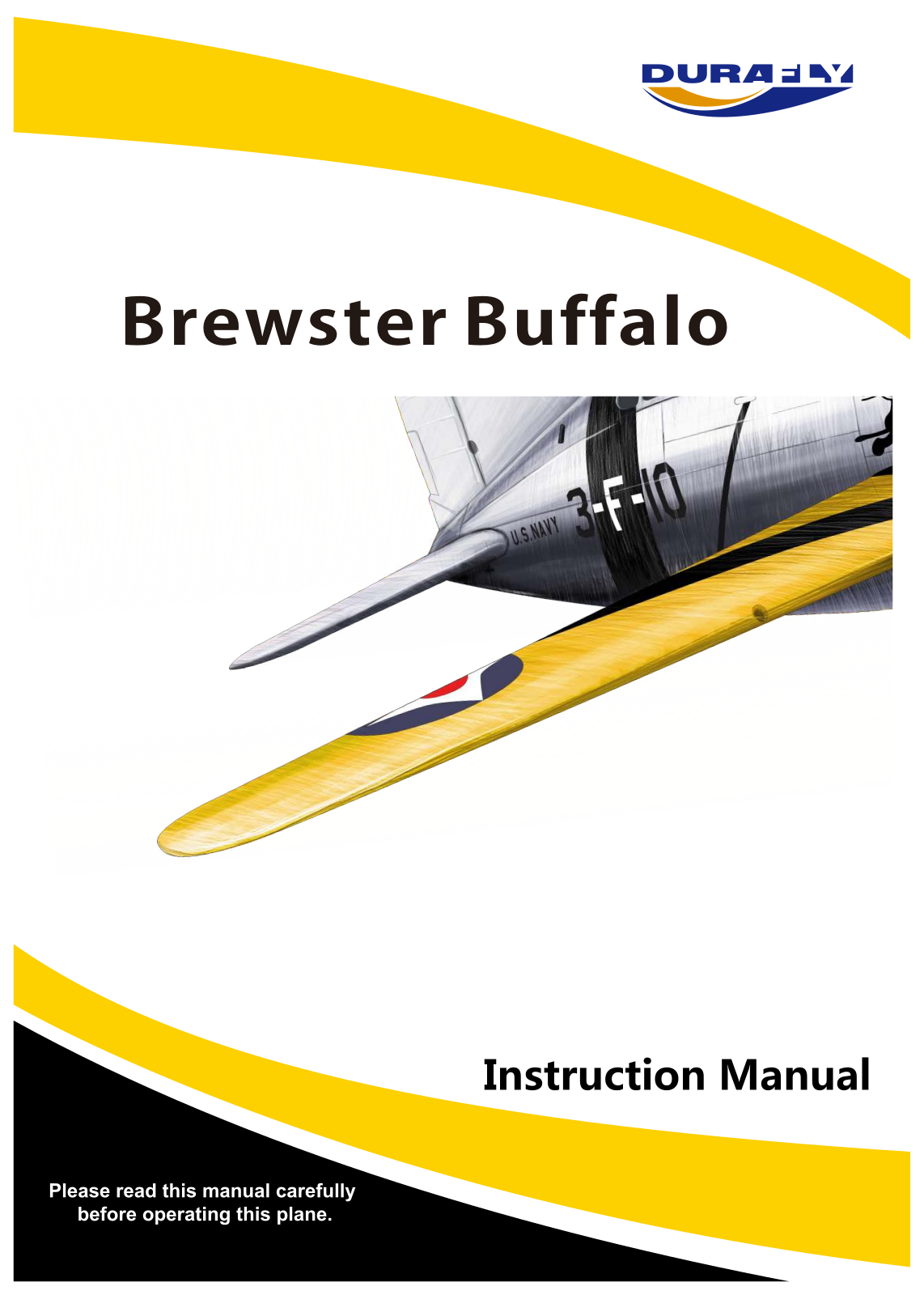 Durafly Brewster F2A Buffalo User guide - ManualMachine.com