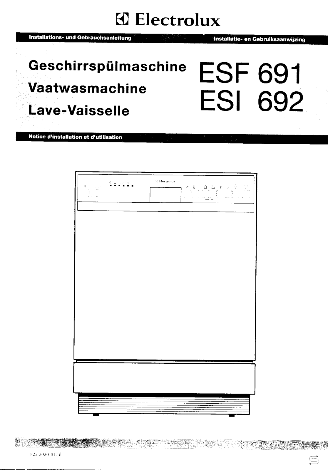 AEG ESF691, ESI 692 User Manual