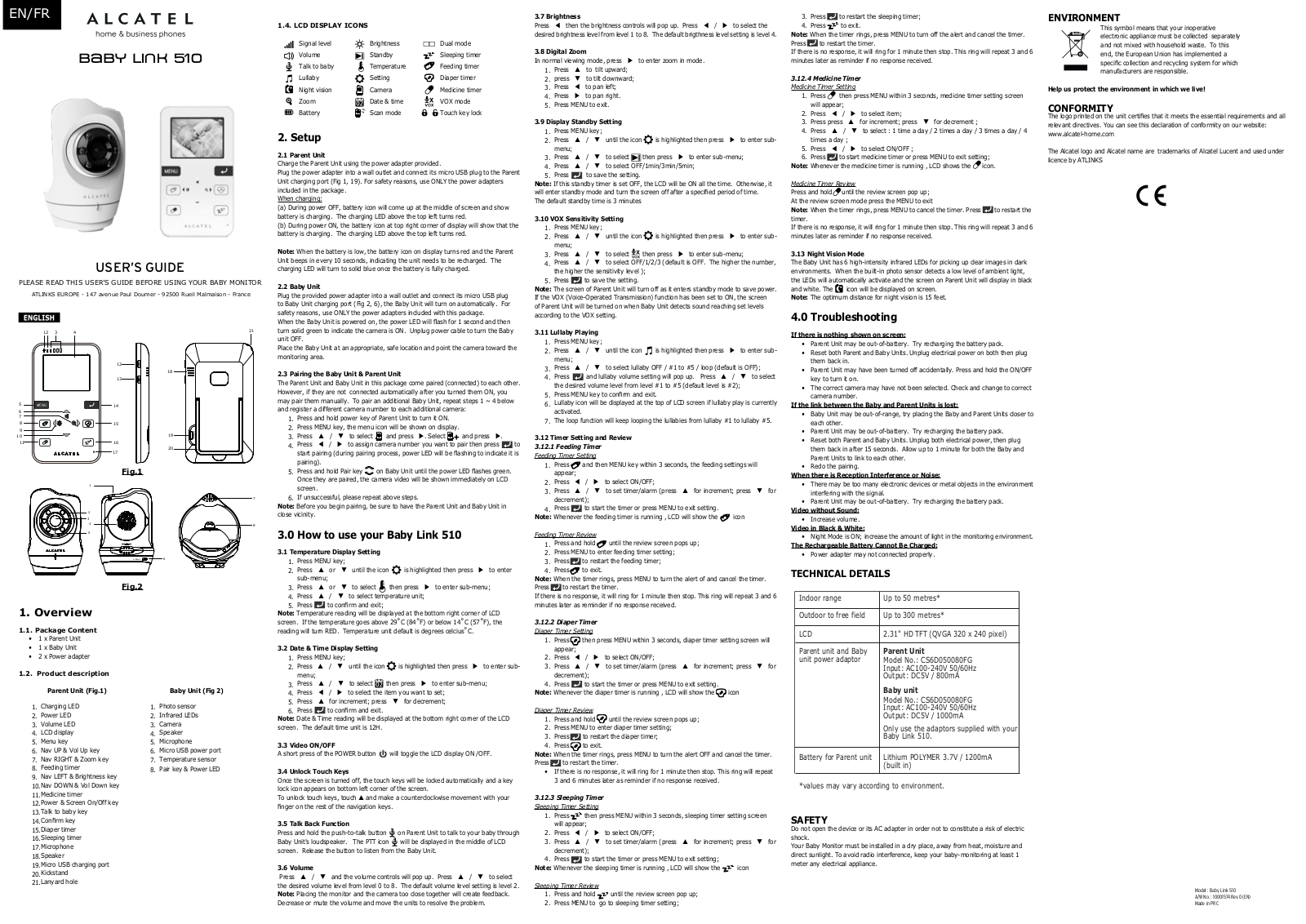 Alcatel 510 User Manual