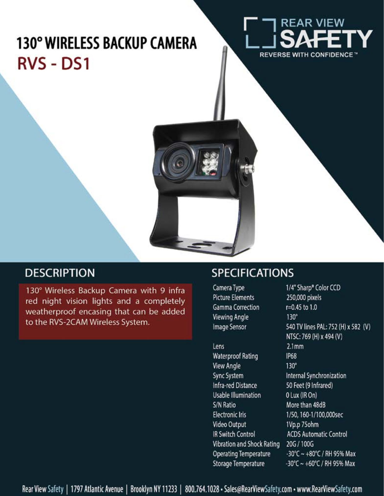 RVS Systems RVS-252 Specsheet