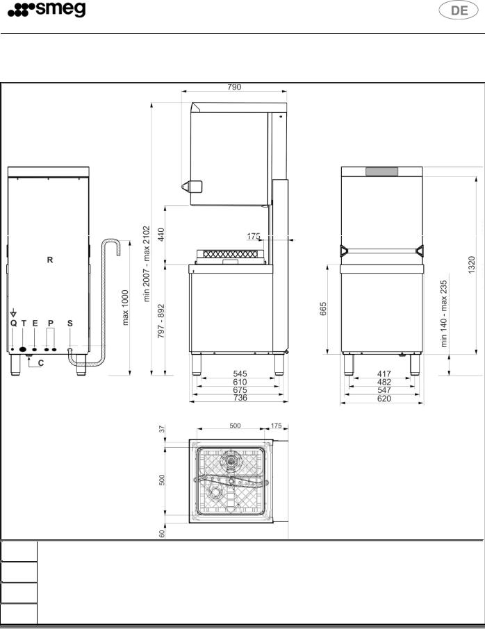 Smeg HTY505DS User manual