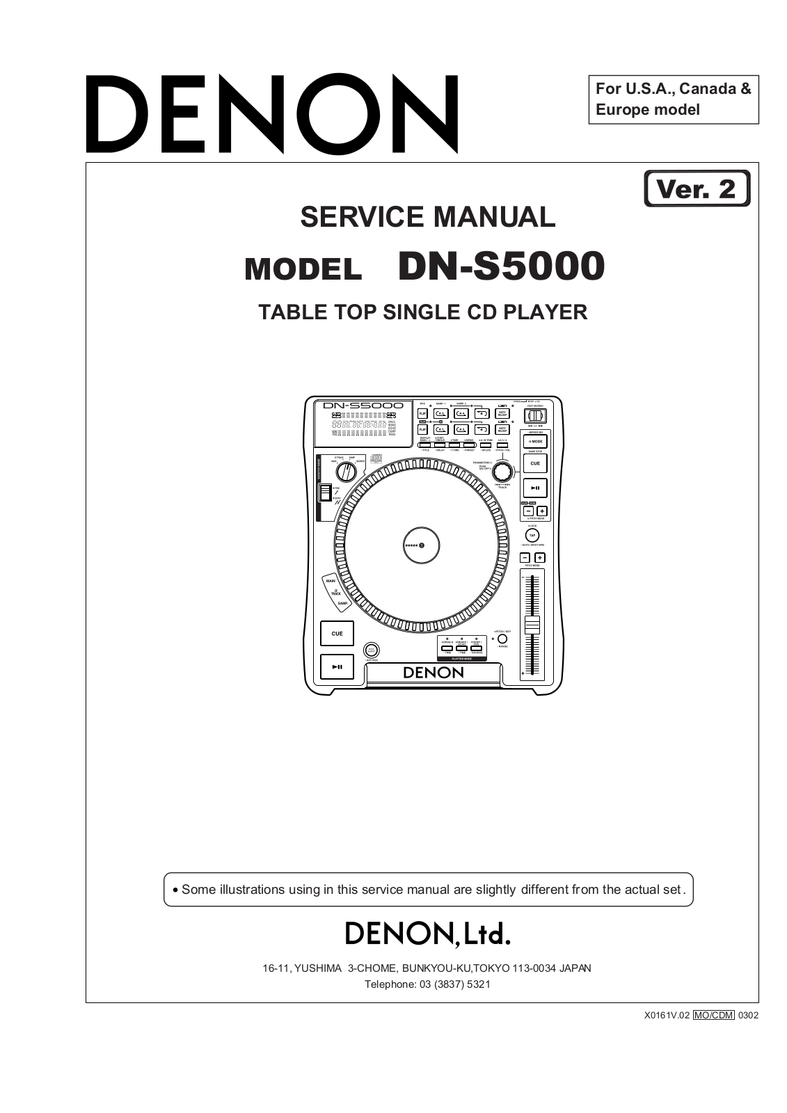 Denon DN-S5000 Service Manual