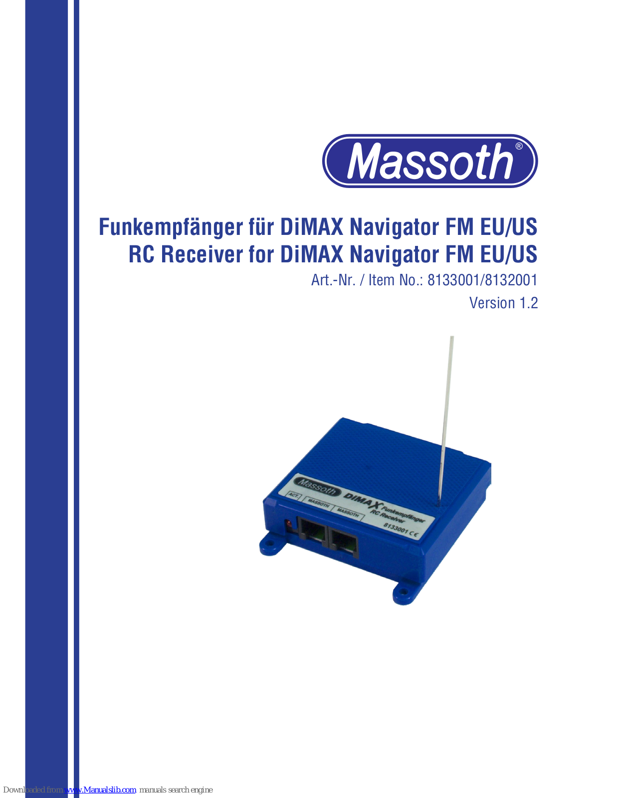 Massoth 8133001, 8132001 User Manual - ManualMachine.com