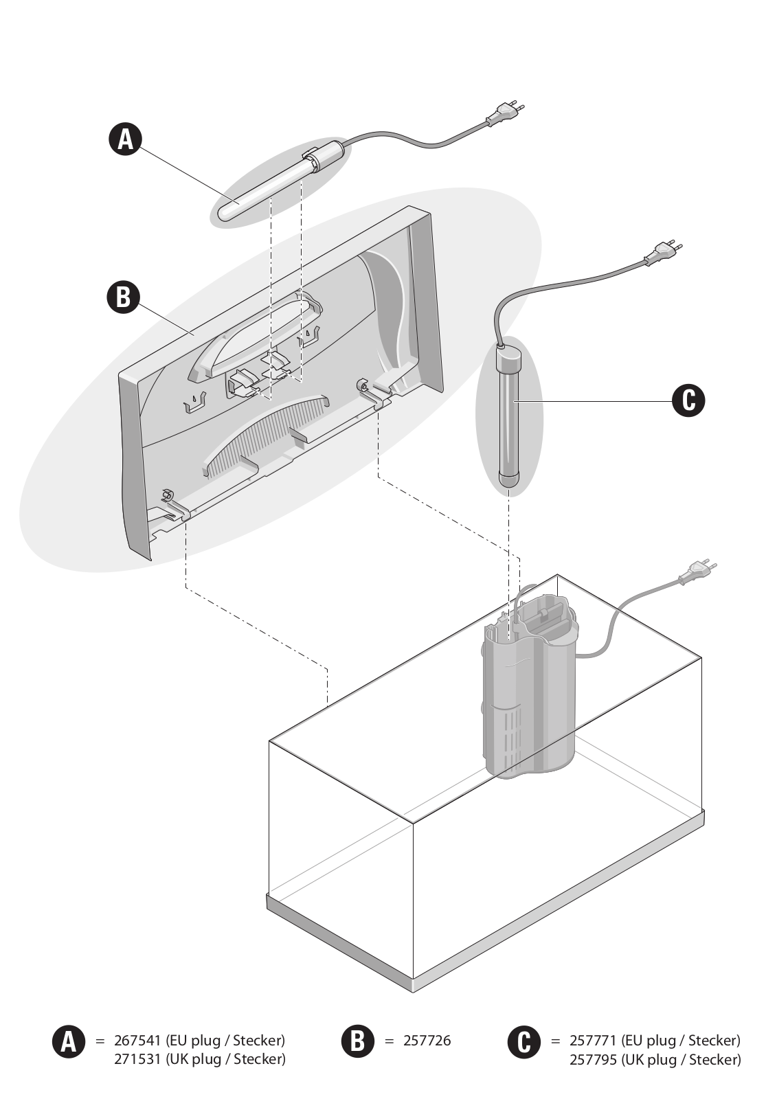 Tetra Starter Line LED 54l Schematics