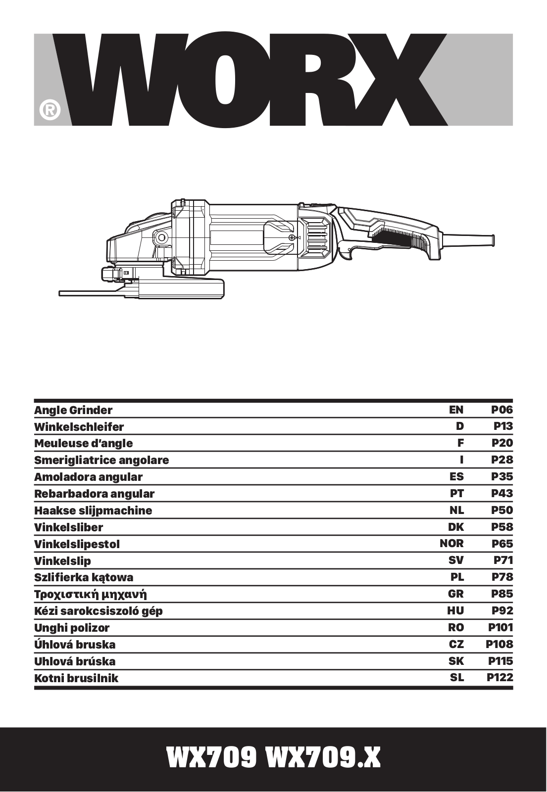 Worx WX709, WX709.X User guide - ManualMachine.com