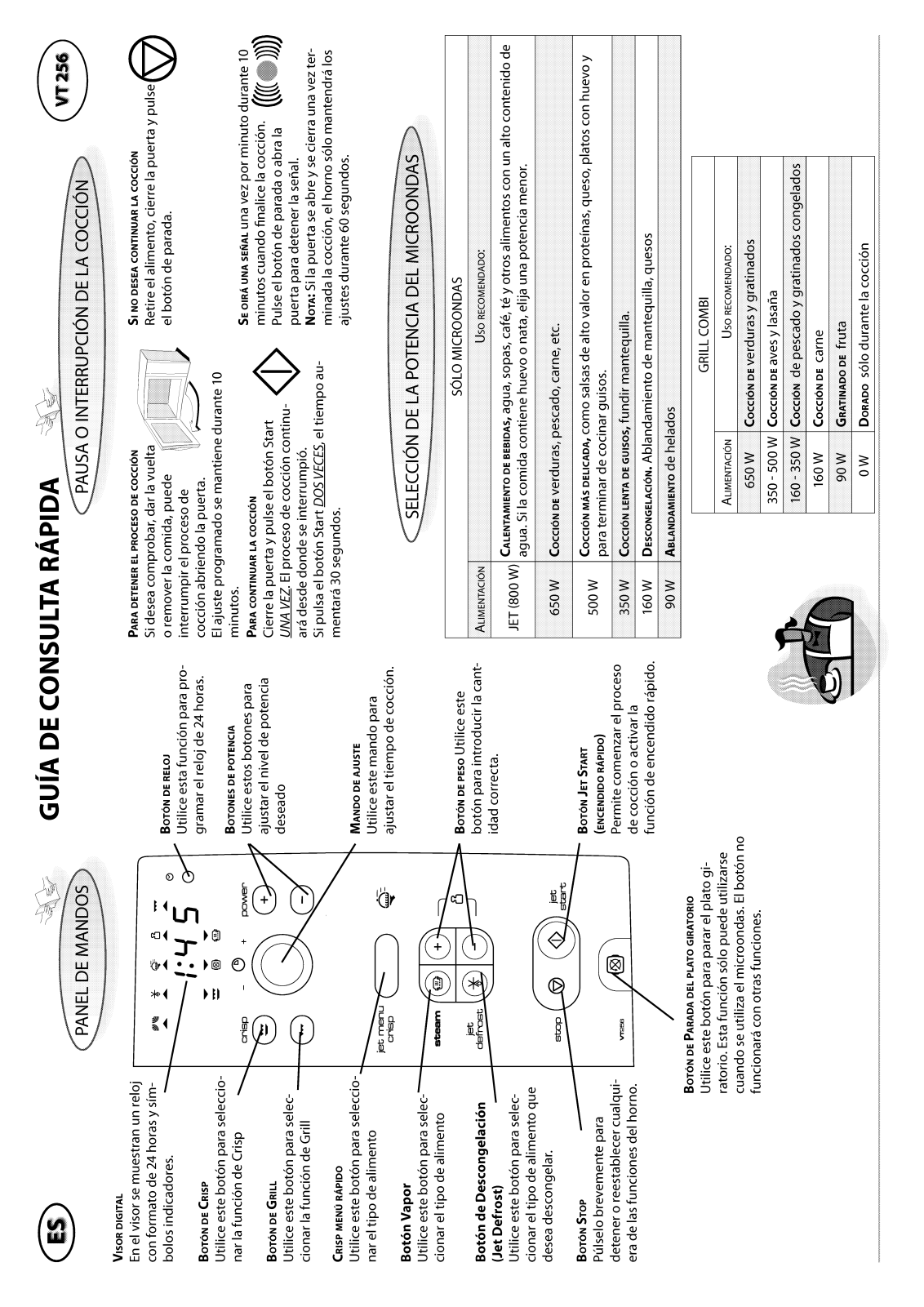 Whirlpool VT 256 / SL, VT 256 / WH INSTRUCTION FOR USE