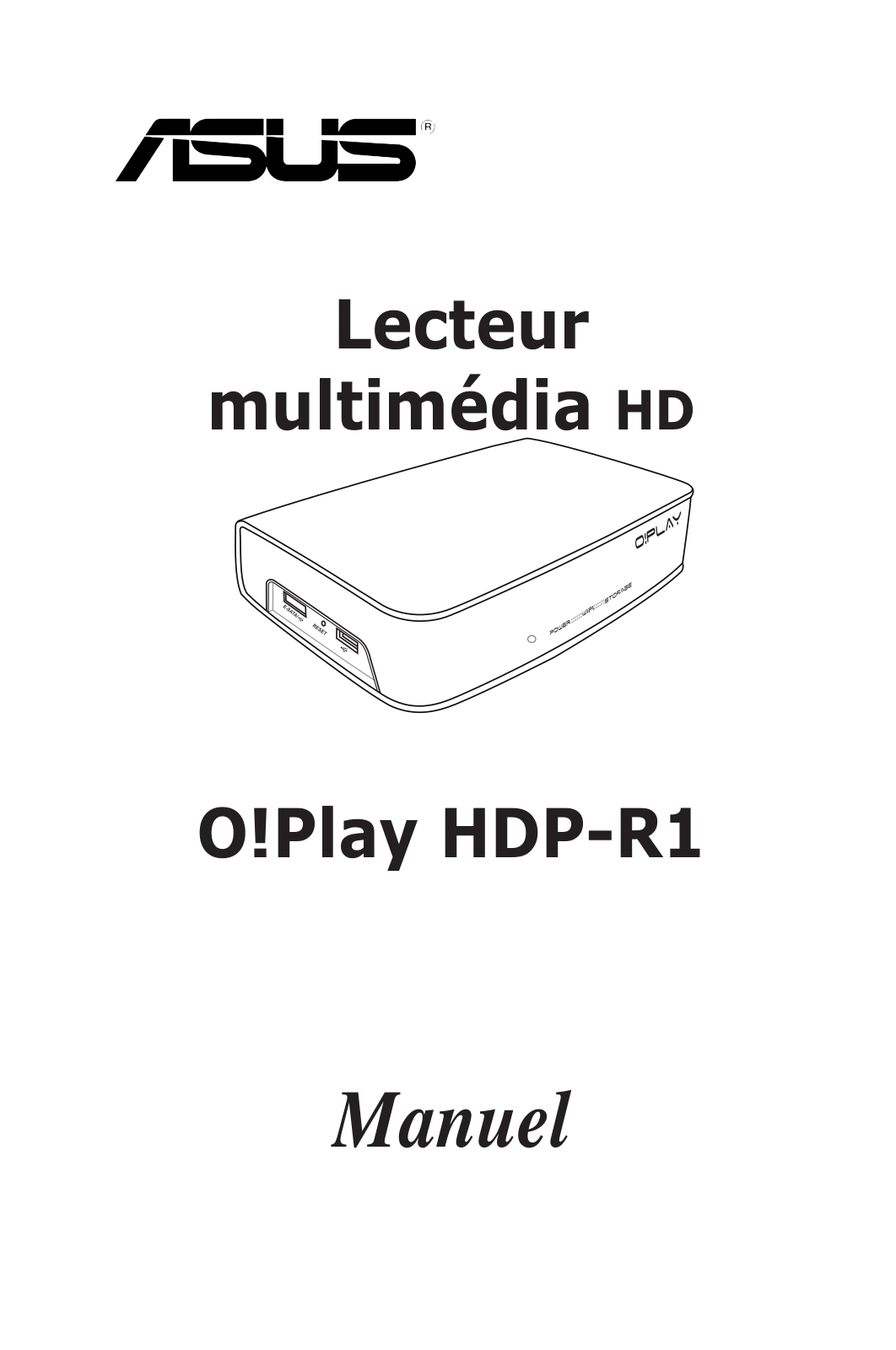 ASUS O!PLAY HDP-R1 User Manual