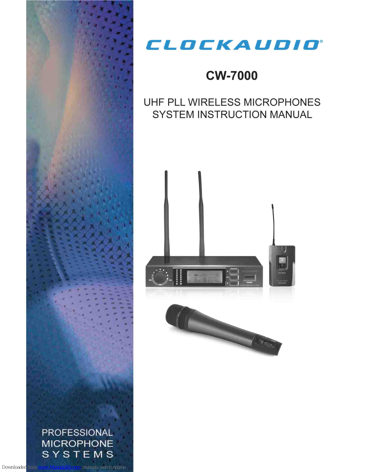 Clockaudio CW-7000 Instruction Manual