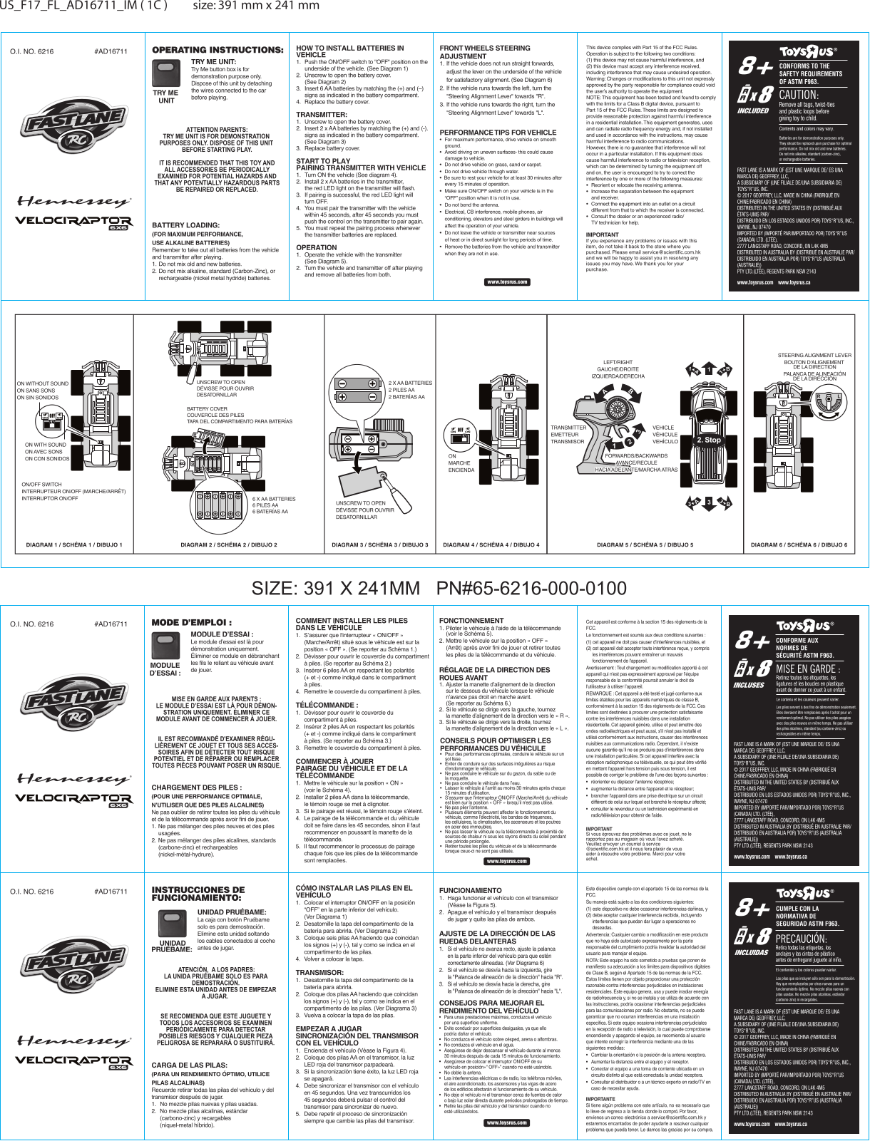 Scientific Toys 5242 24GR User Manual