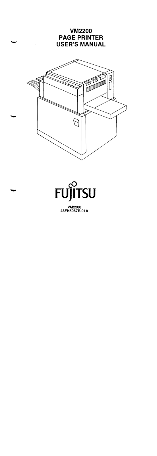 Fujitsu VM2200 User Manual