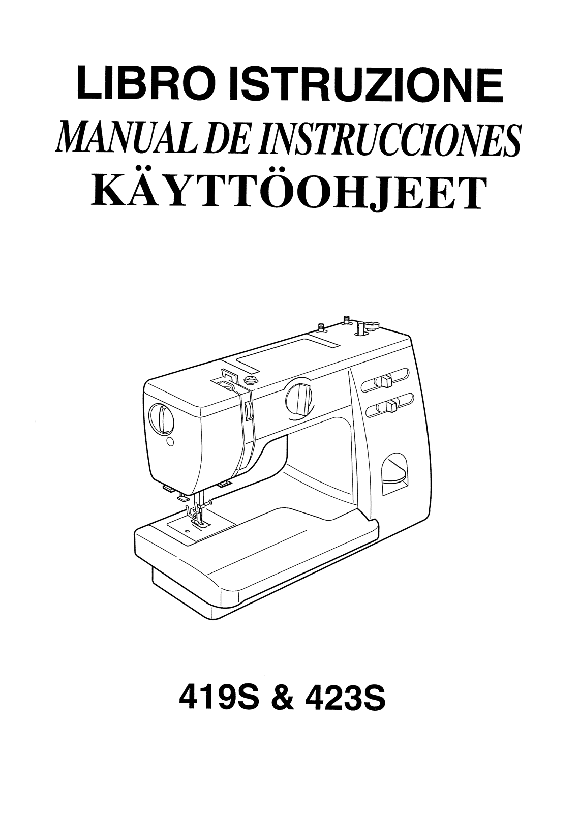 Janome AltaGama-423S User Manual