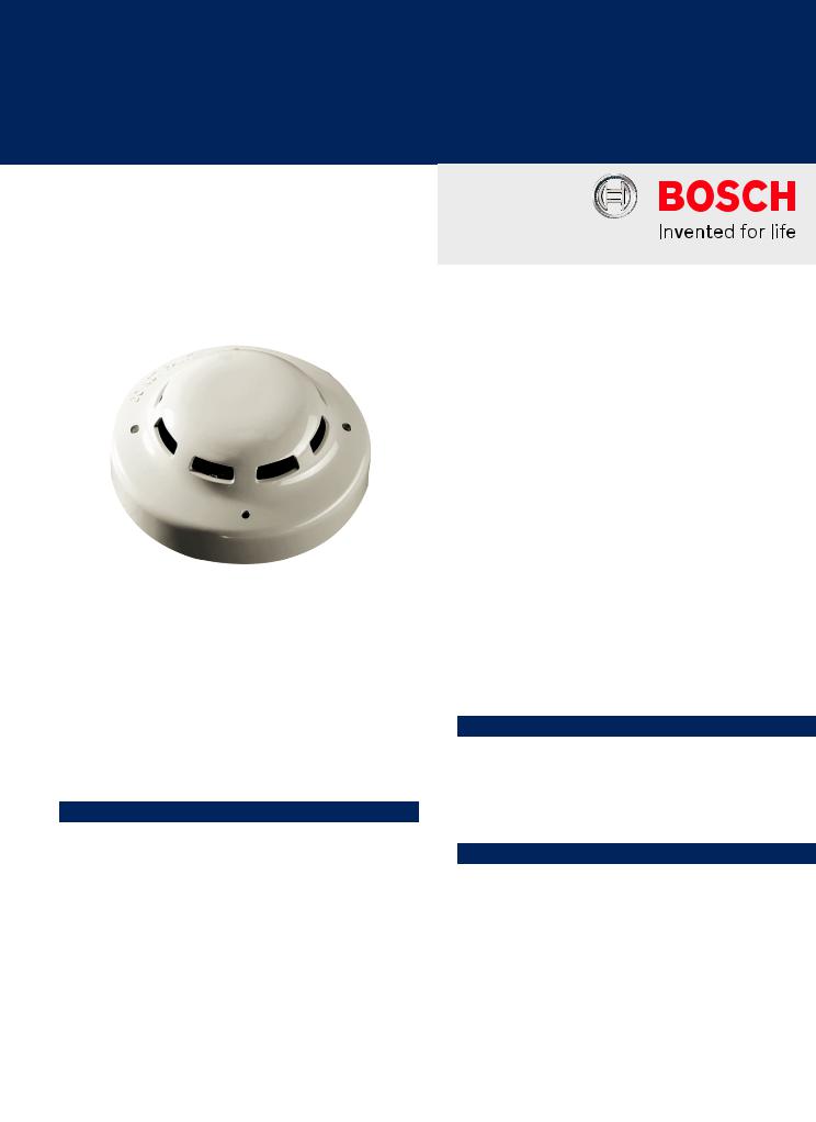 Bosch FAD-325-DH Specsheet