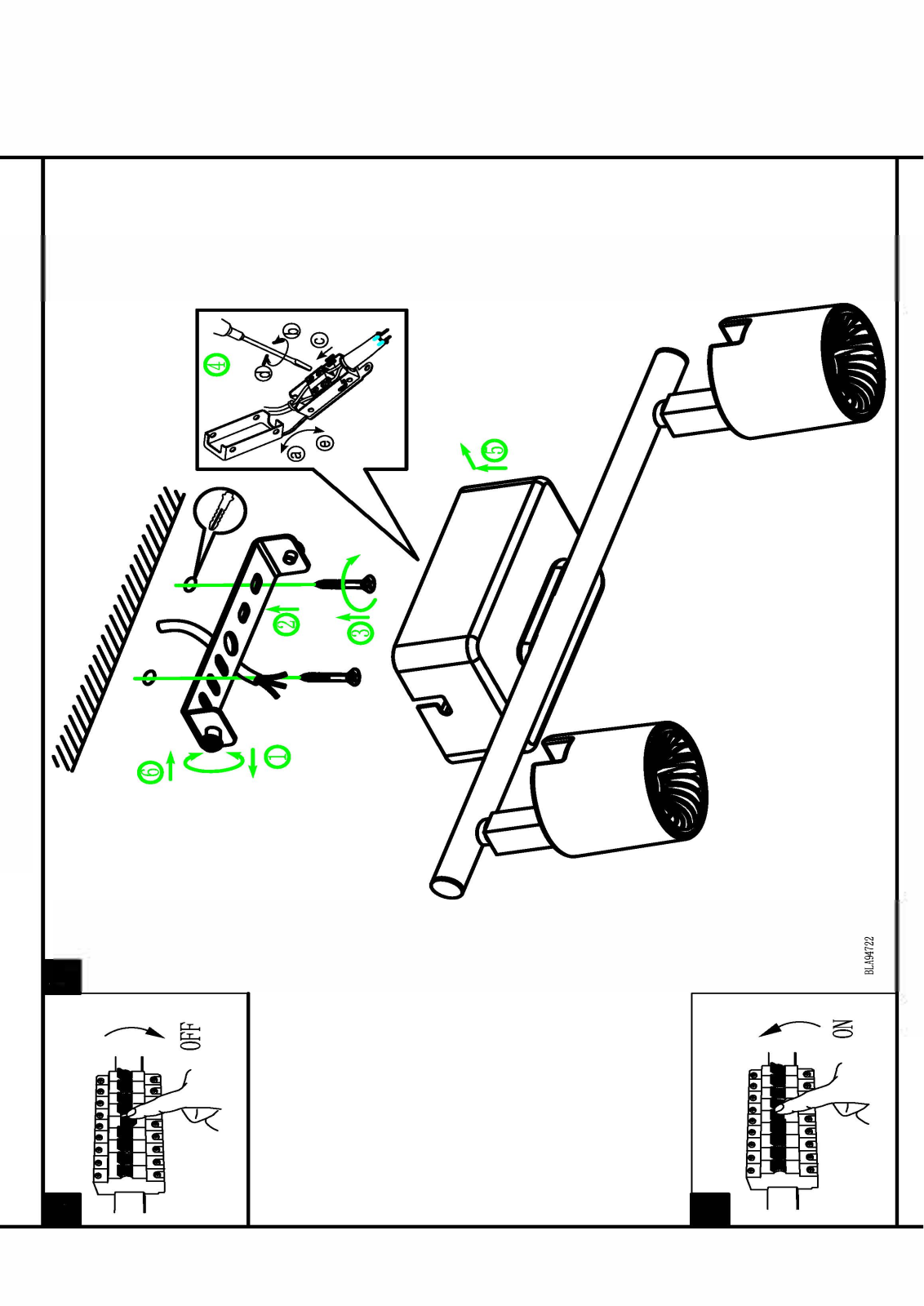 Eglo 94722 operation manual