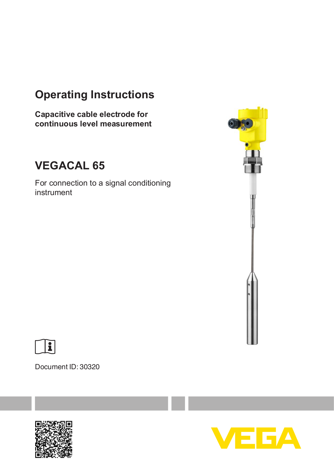 VEGA CAL65 User Manual