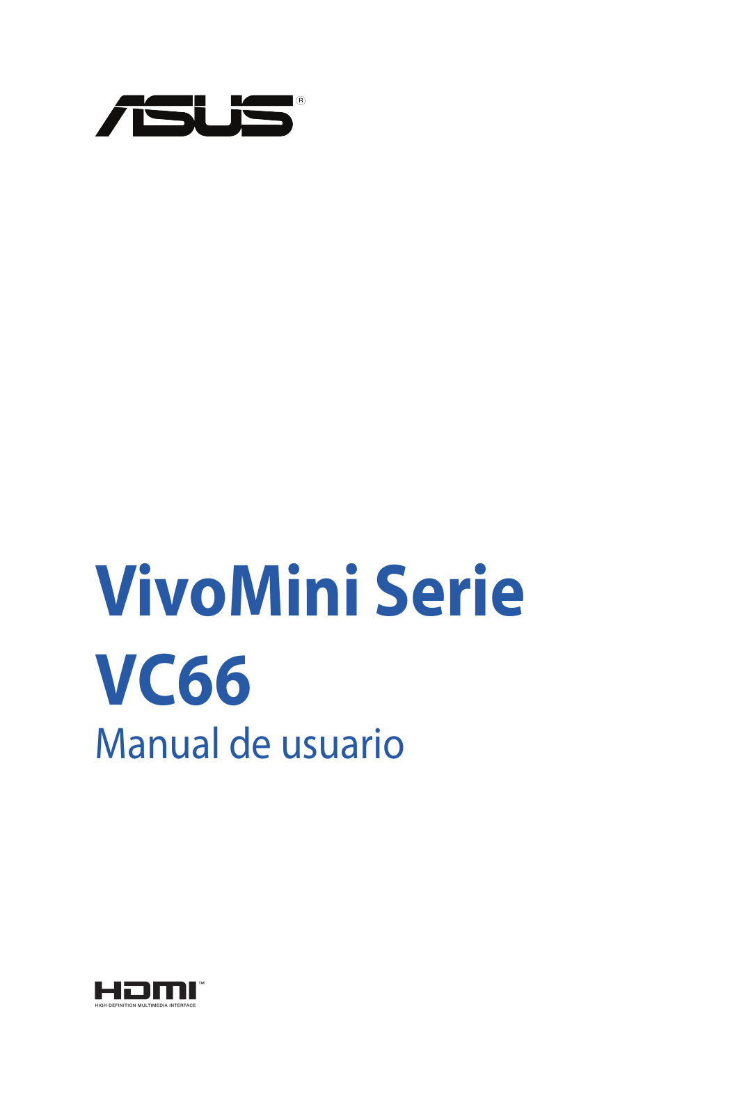 Asus VC66, VC66R User’s Manual