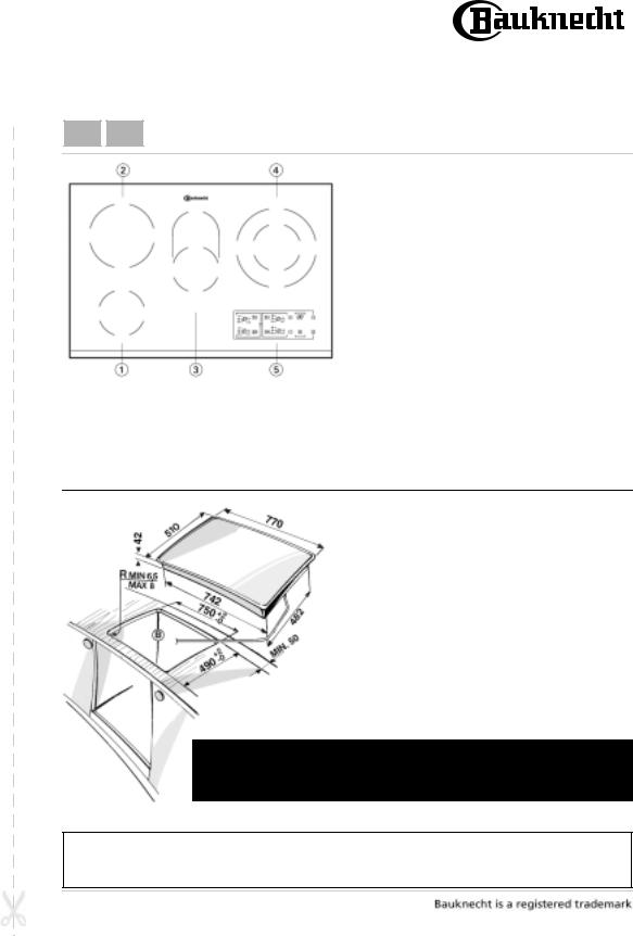 bauknecht ETPV 5760 PRODUCT SHEET