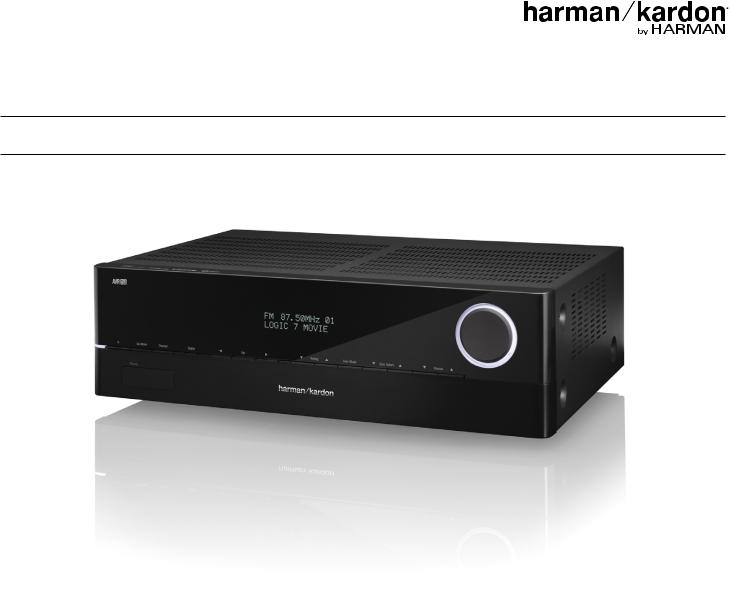 Harman Kardon AVR 151 User Manual