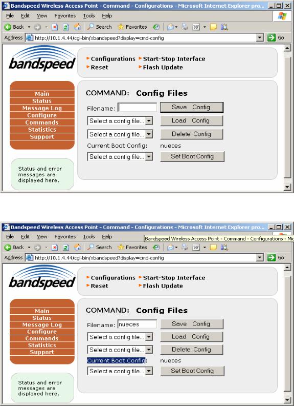 Bandspeed 3100AG User Manual