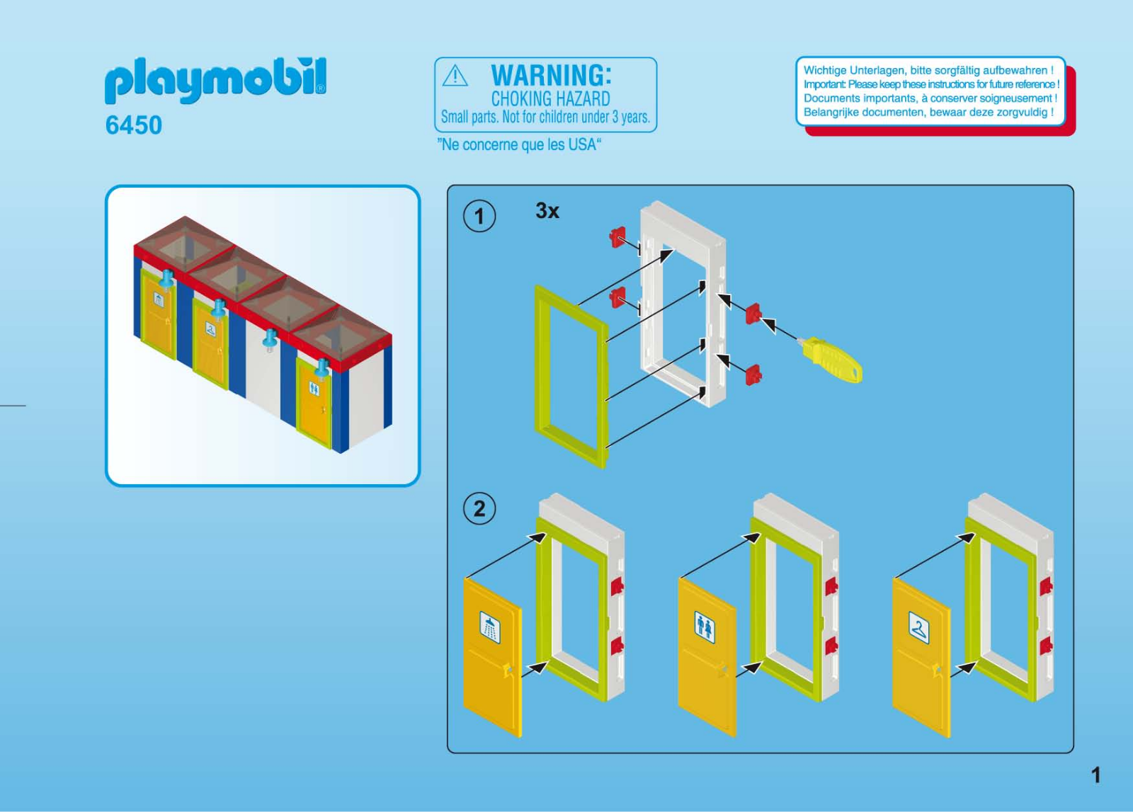 Playmobil 6450 Instructions