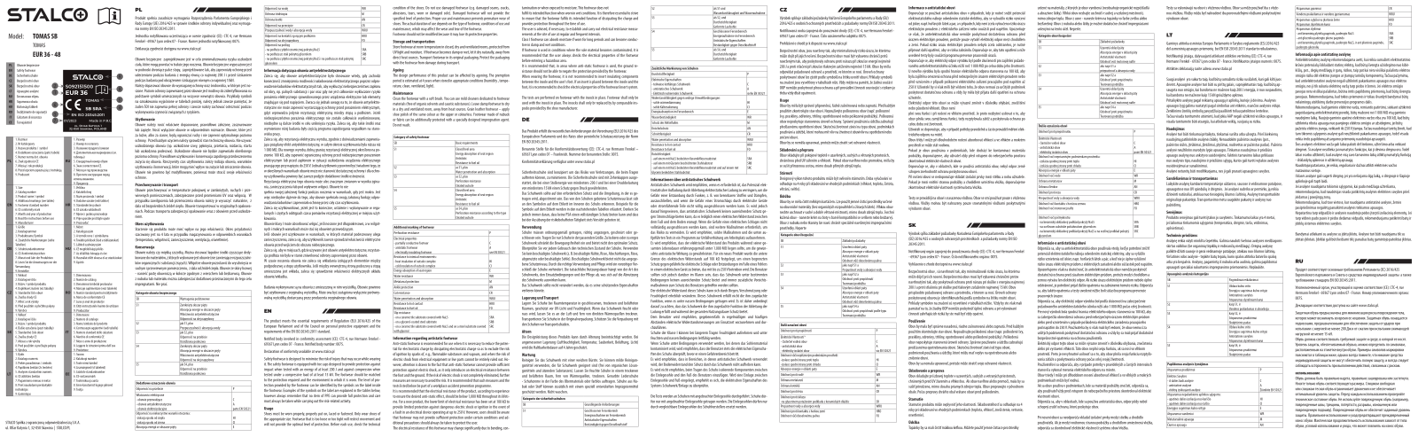 Stalco Tomas SB User guide - ManualMachine.com