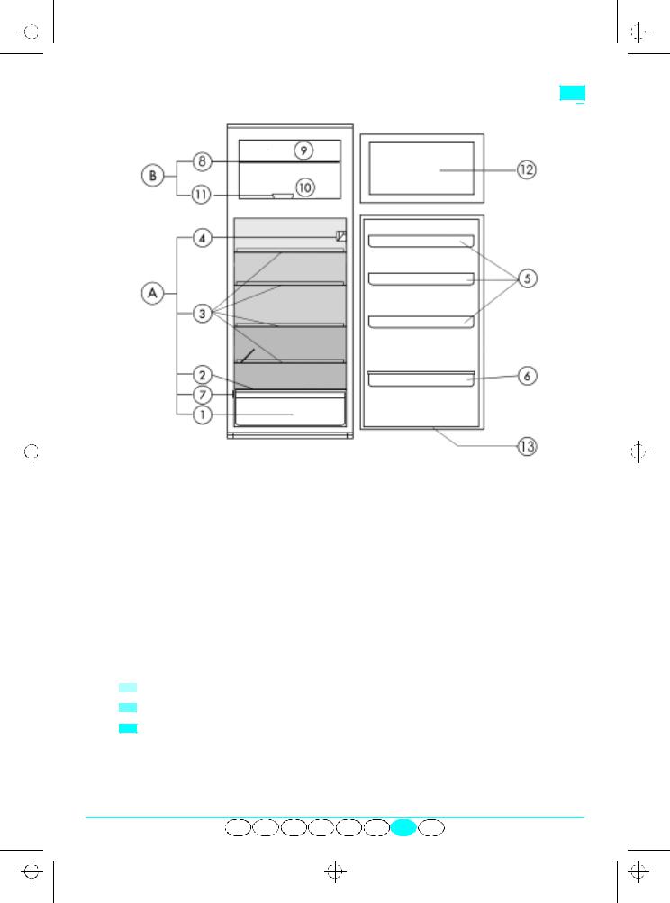 Whirlpool DPA 32, ART 946/H, ARC 3510, ARC 3530/AL, ARC 3670/PB INSTRUCTION FOR USE