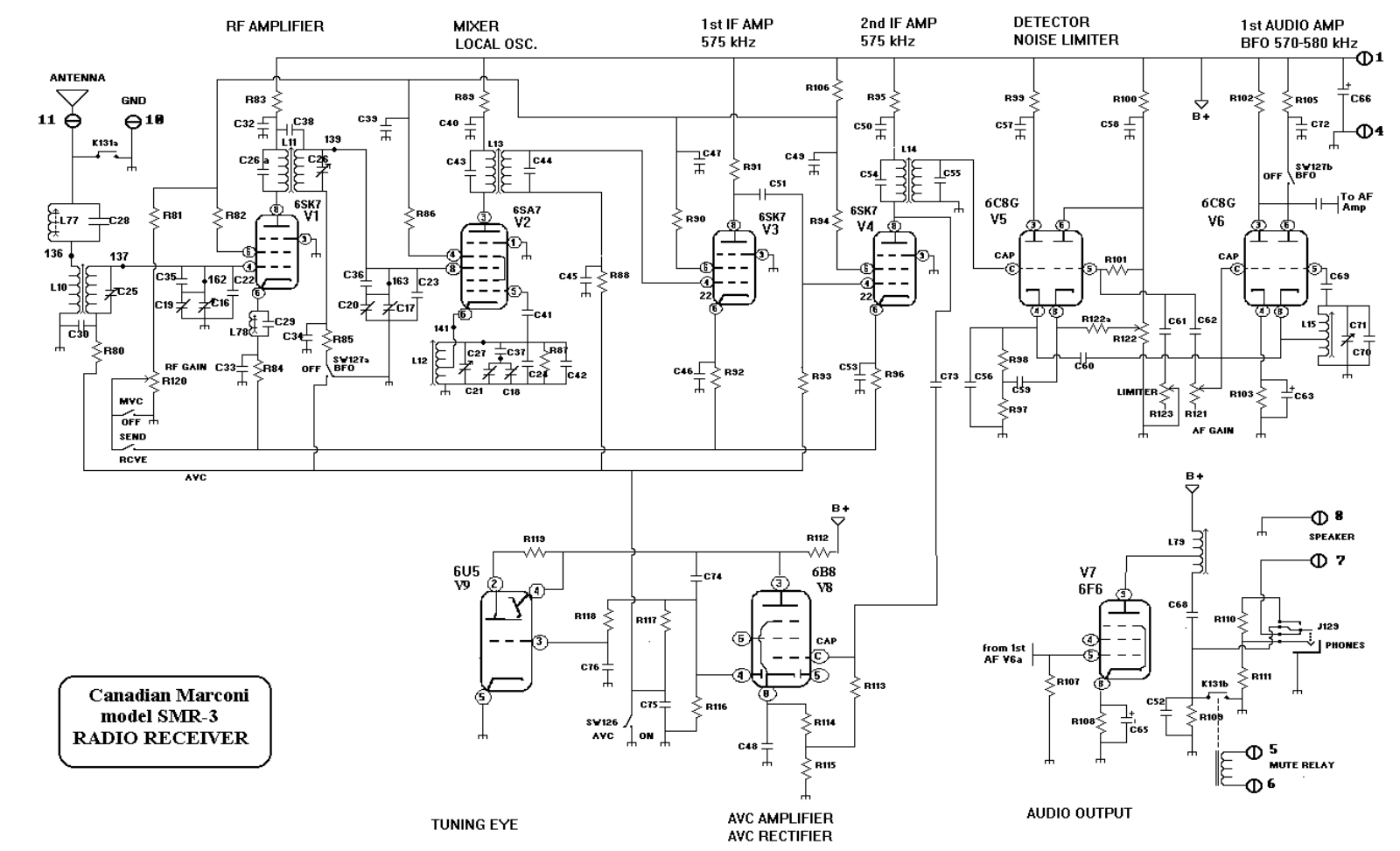 Magnan Audio Cables SMR-3 Schematic