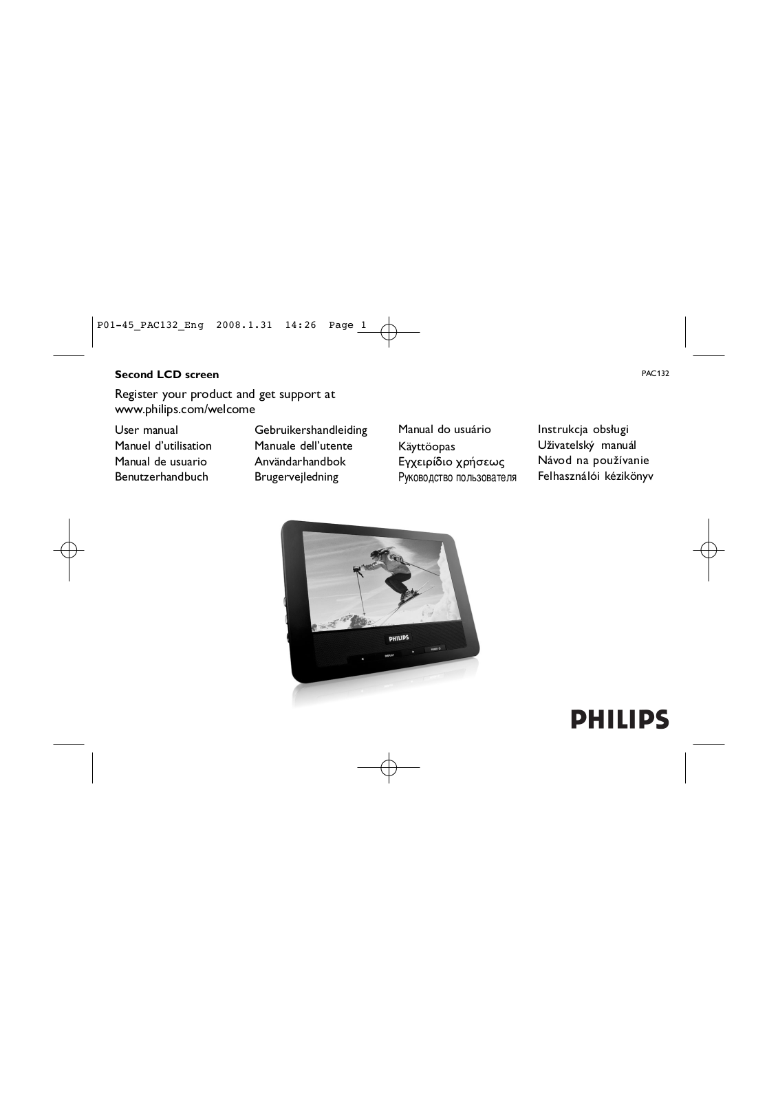 Philips PAC132 User Manual