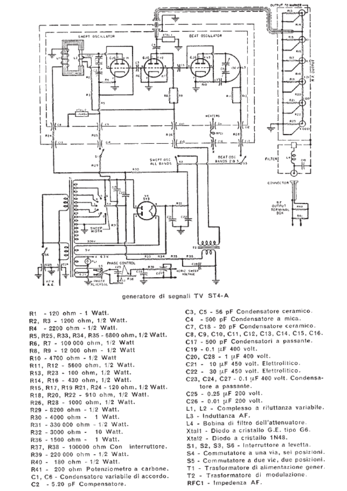 General Electric ST4A Schematic