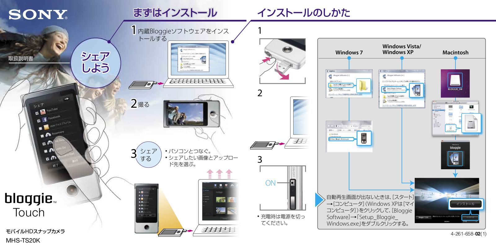 Sony MHS-TS20K User Manual