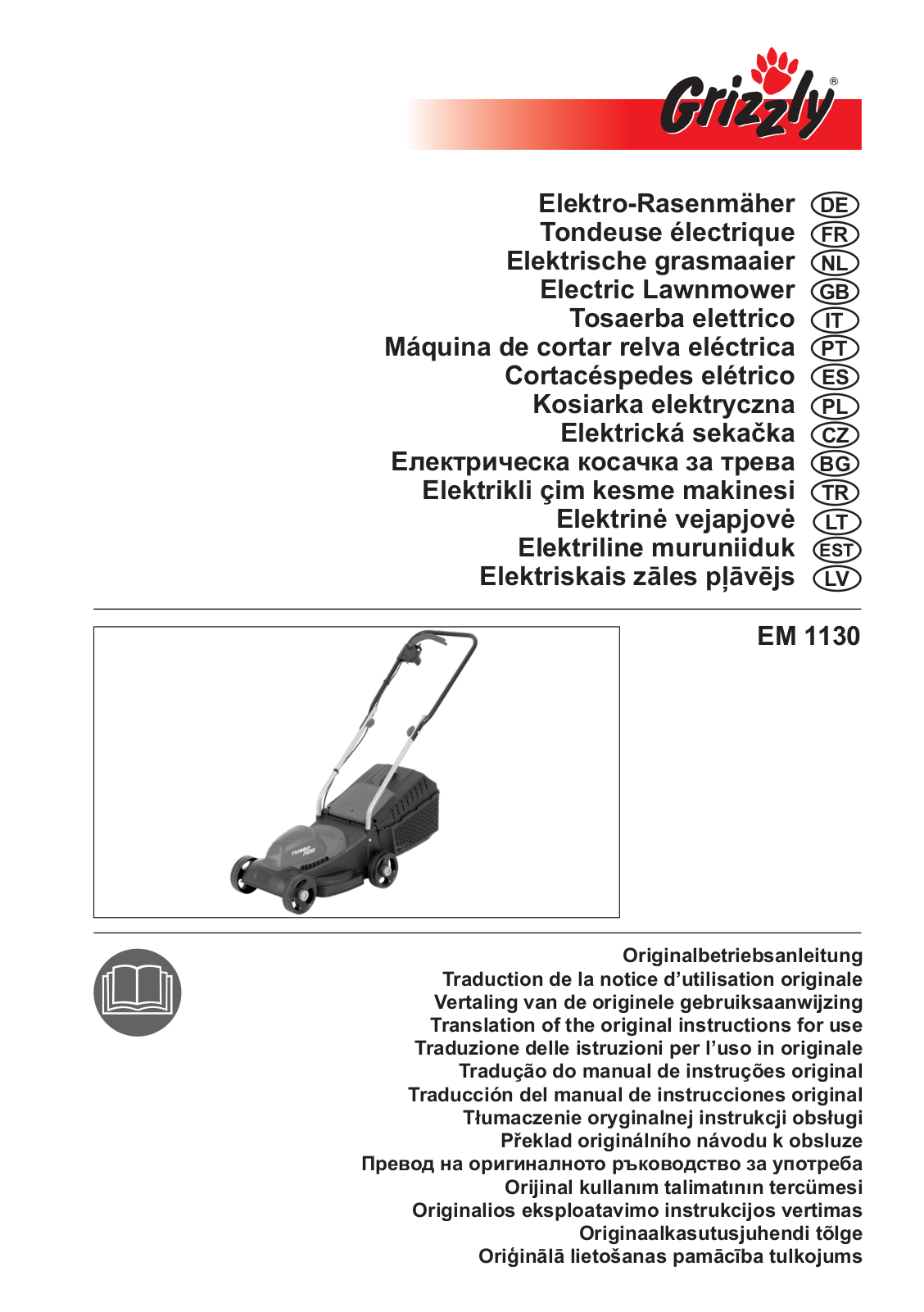 Grizzly EM1130 Service Manual