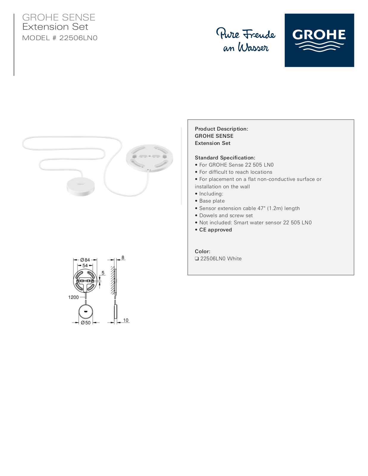 GROHE HBZM1083 Specifications - ManualMachine.com