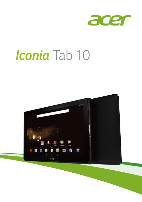 Acer Iconia Tab 10 A3-A40 User Manual