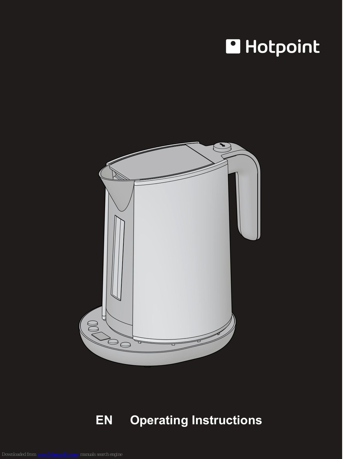 Hotpoint WK 30E UK, WK 30E Operating Instructions Manual