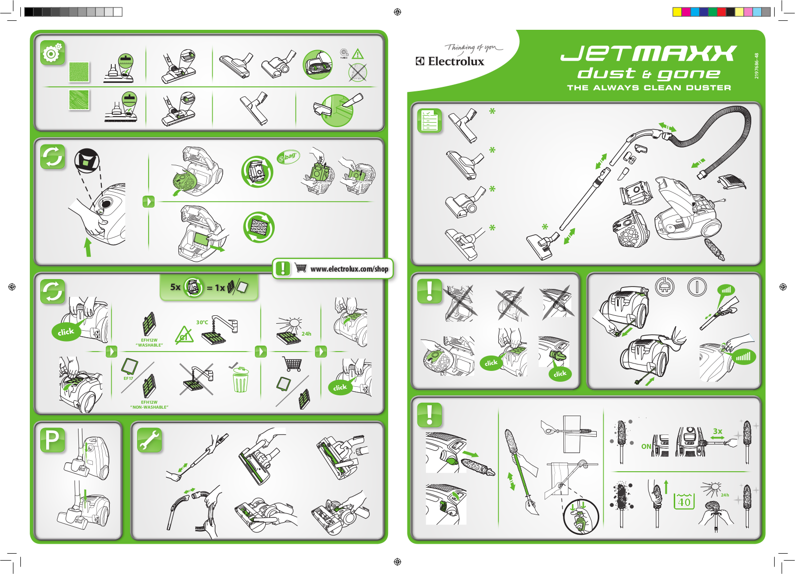 Electrolux ZJM2200FD User Manual