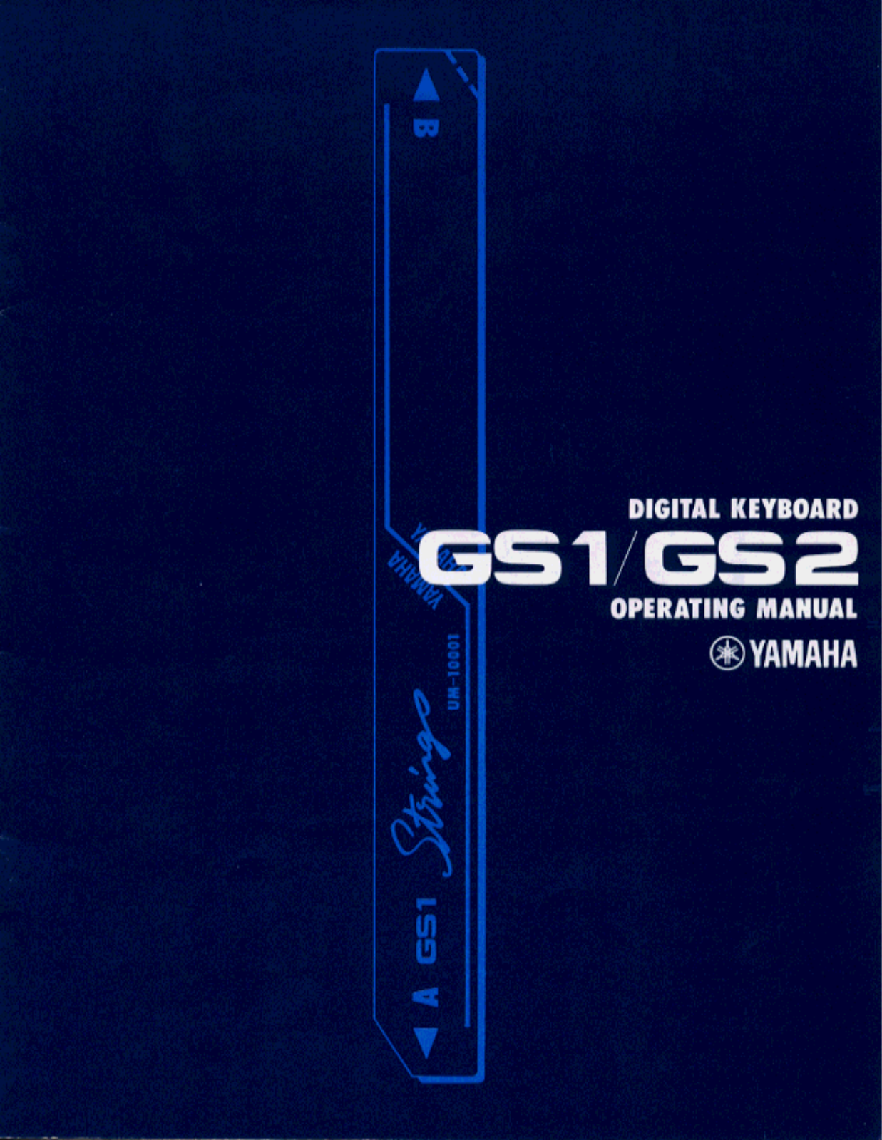 Yamaha GS1, GS2 Owner's Manual