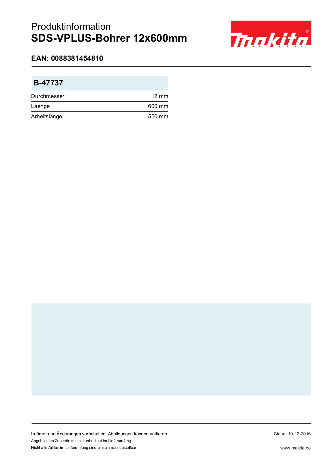 Makita B-47737 Service Manual