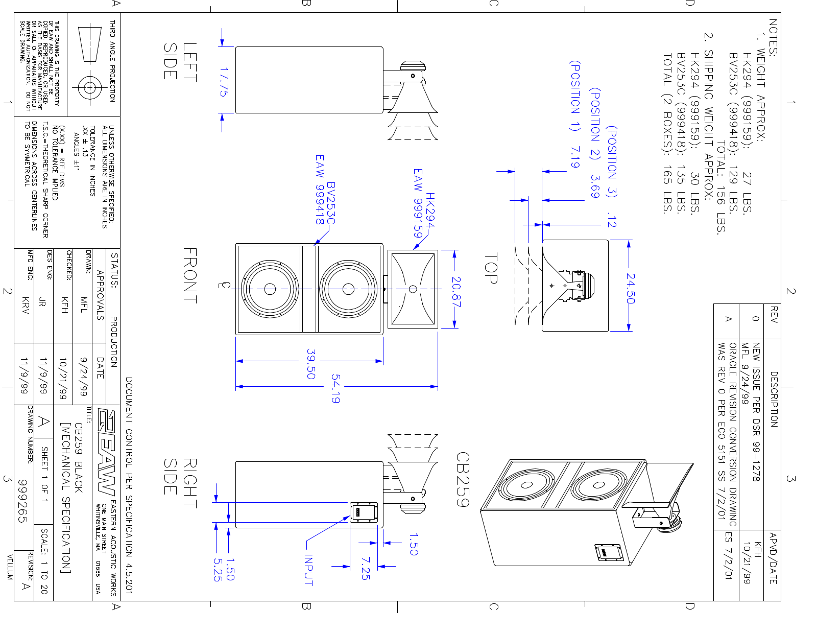 Panasonic CB259 Service Manual