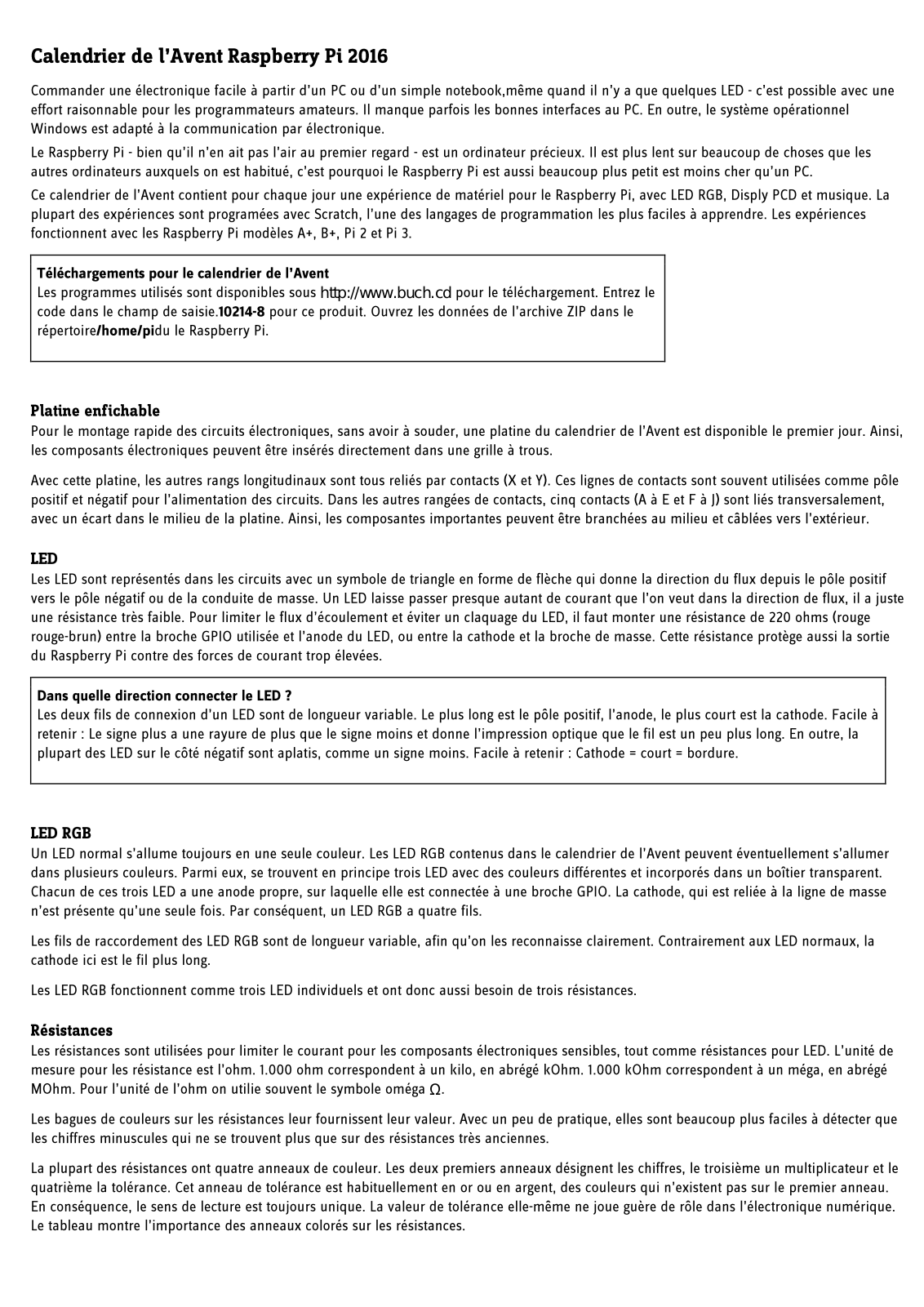 Conrad 10214 Operation Manual