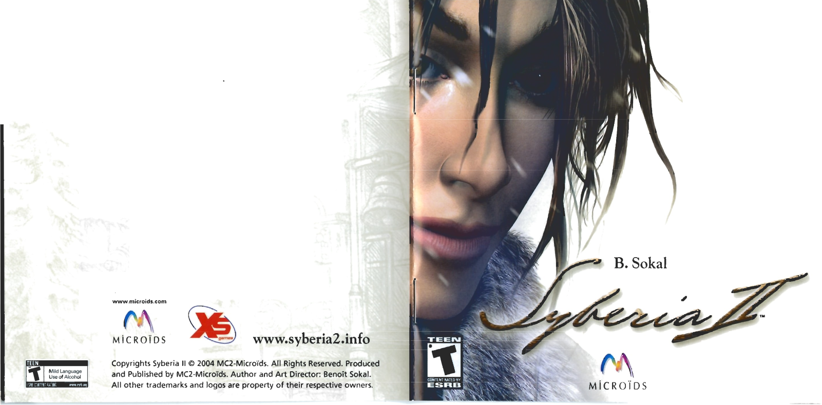 Games PC SYBERIA II User Manual