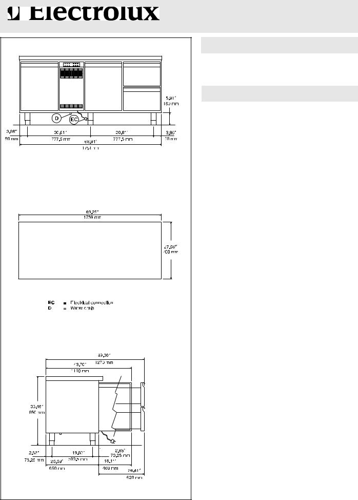 Electrolux 726683(RCSER3M3U) General Manual