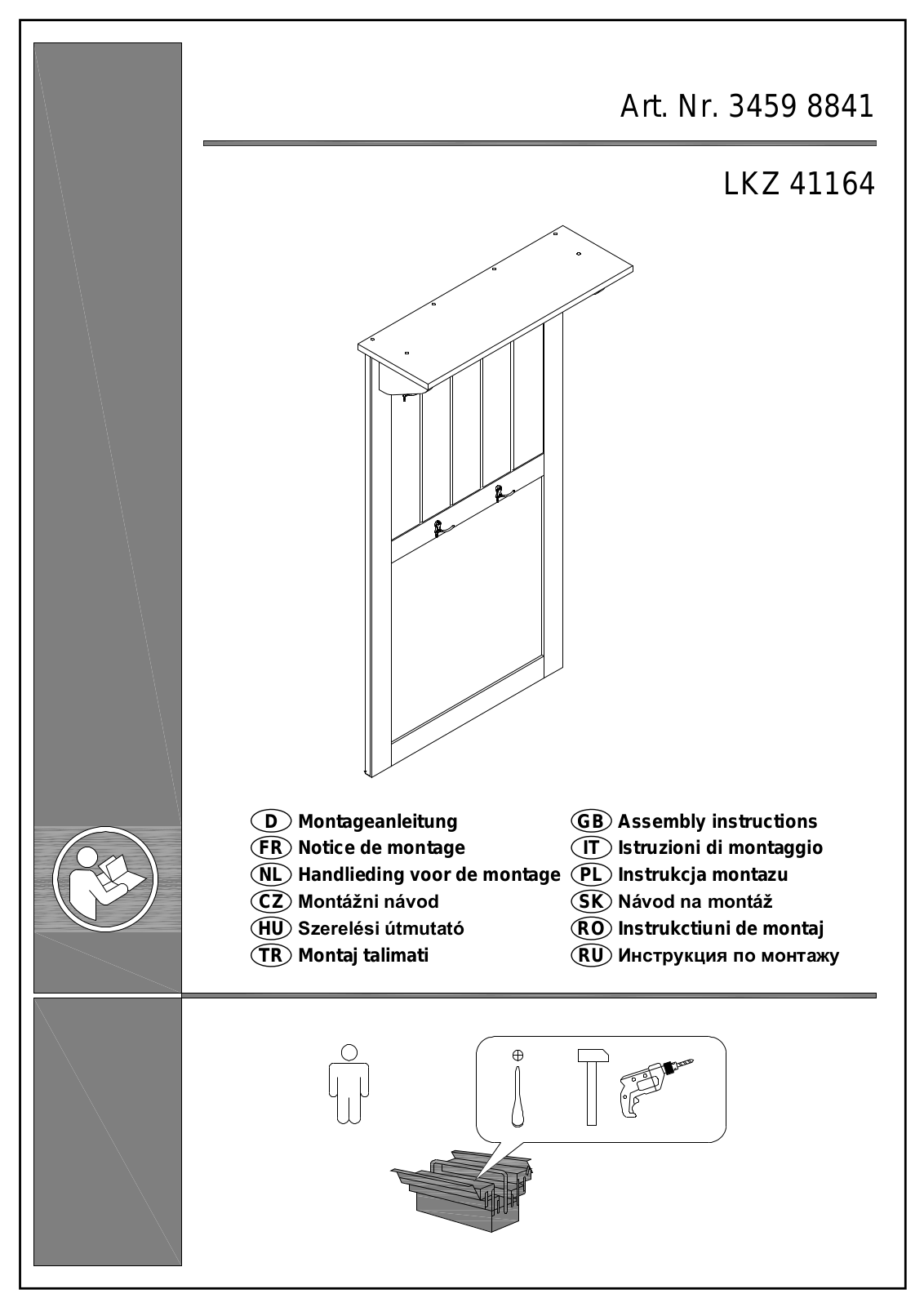 Home affaire Nancy Assembly instructions